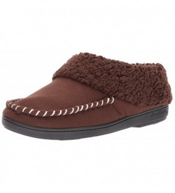 Dearfoams Womens Whipstitch Espresso Medium