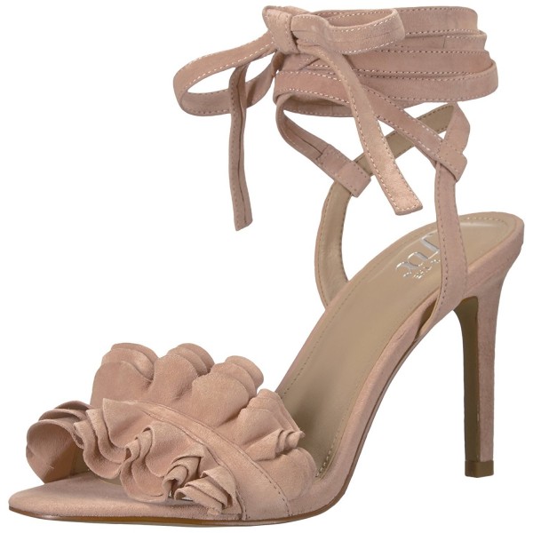 Fix Womens Ruffle Sandal Blush