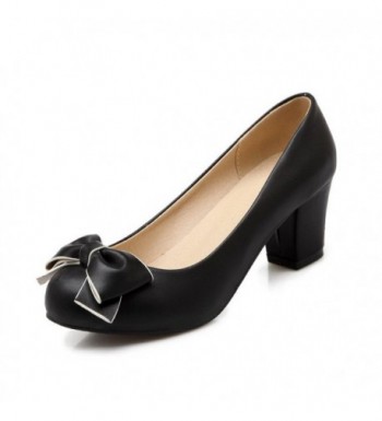 round toe kitten heel pumps