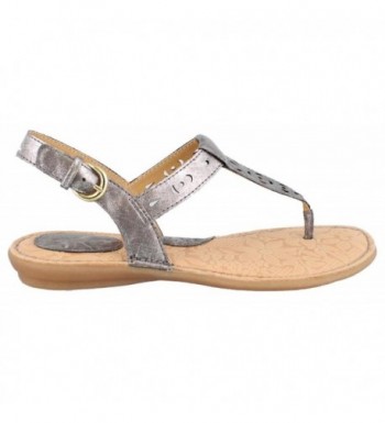B.O.C. Women Charel Thong Sandals - Pewter Metallic - CV11I4RS7ET