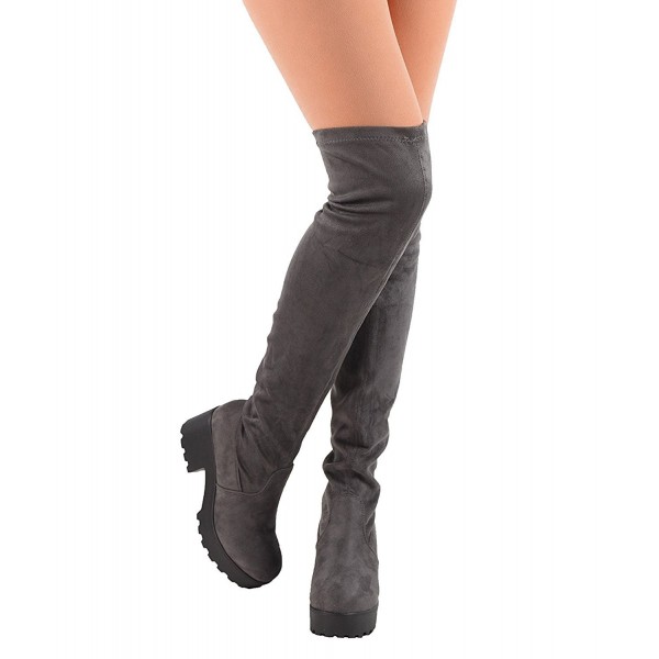 pull on thigh high boots