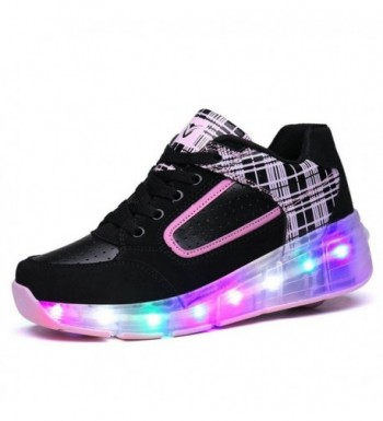Rechargeable Roller Wheeled Sneakers SilverFor