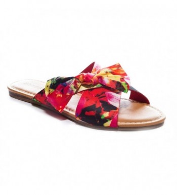 Bamboo Womens Sandal Floral Multi