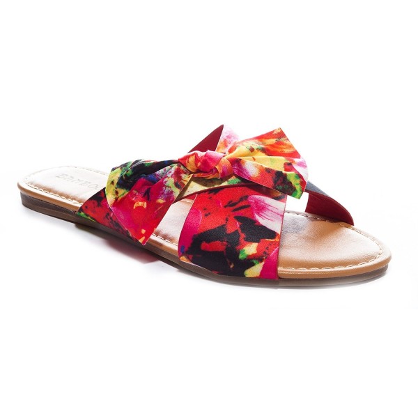 Bamboo Womens Sandal Floral Multi