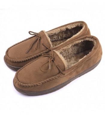 mens designer moccasin slippers