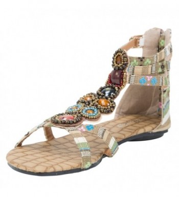 Maybest Buckle Gladiator Sandal Bohemian