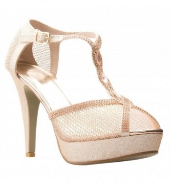 OLIVIA T Strap Enjoyable Platform Sandals