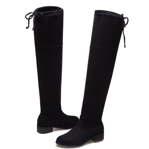 thigh high stretchy boots