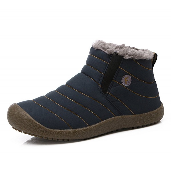 snow boots mens slip on