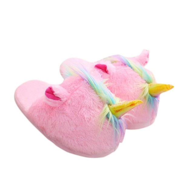 Spiritup Feathers Unicorn Slippers Loafers