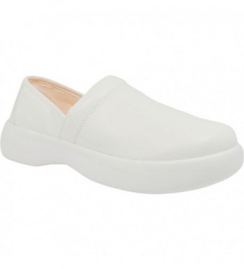 Womens Pro Slip Work Shoe - White Polyurethane - CG12FOXWHV9