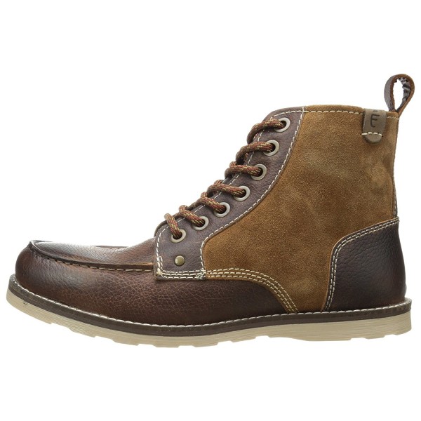 Men's Elk Fashion Boot - Chestnut Leather/Suede - CK11P6WK1ML