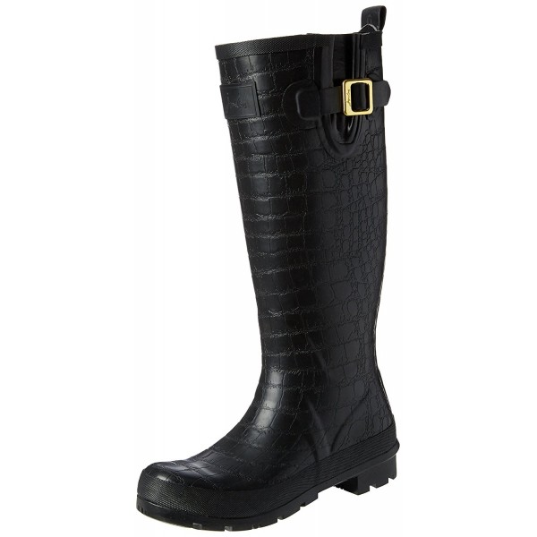 Joules Womens Crockington Rain Black