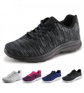 Breathable Running Walking Sneaker Black 1
