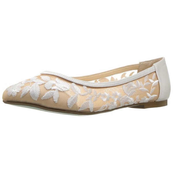 womens ivory ballet flats