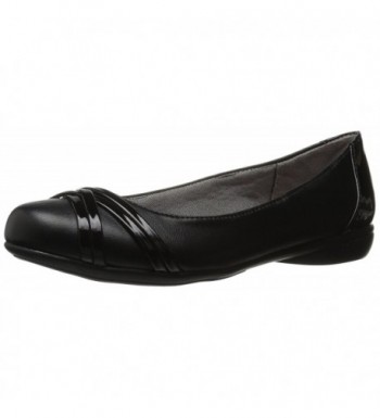 LifeStride Womens Aliza Flat Black