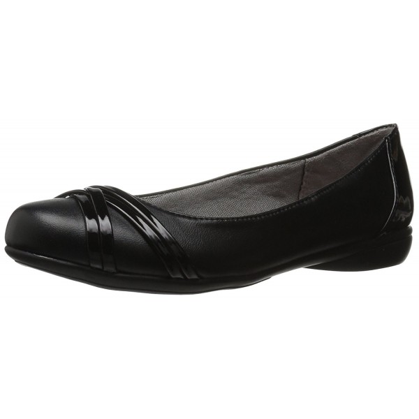 LifeStride Womens Aliza Flat Black