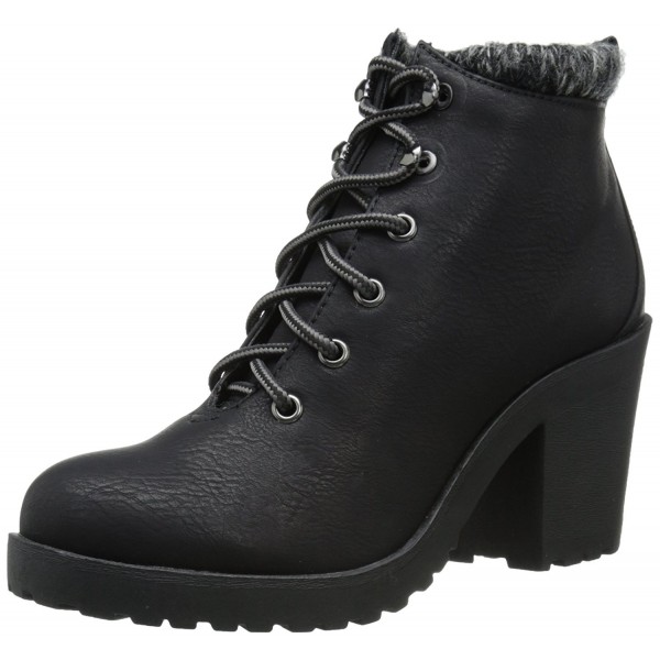 Soda Womens Grimm H Black Polyurethane