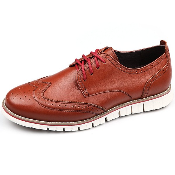 Laoks Brogues Wingtip Genuine Leather