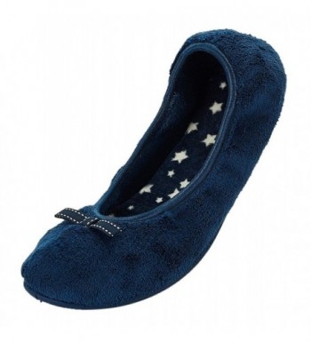 MIXIN Womens Foldable Ballerina Slipper