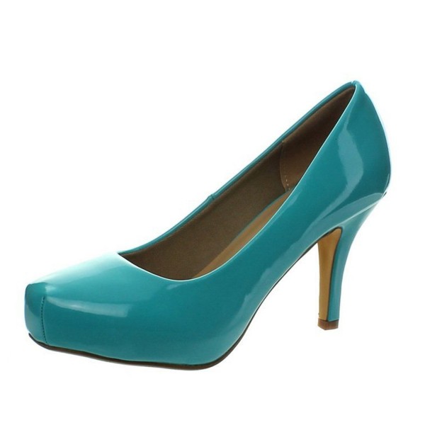 Womens Cyndi-92 Heels Work Occasion Close Toe Pumps - Mint - CR11J1RLCH5