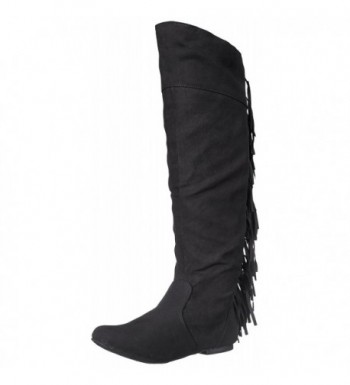 Qupid Womens Neo 162 Western Black