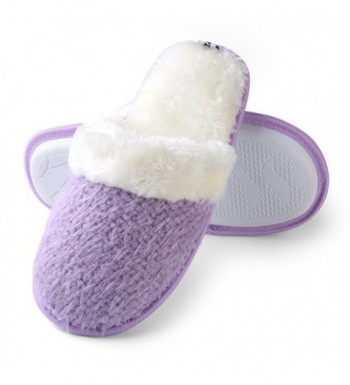 Aerusi Womens Fleece Houser Slipper