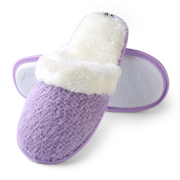 Aerusi Womens Fleece Houser Slipper