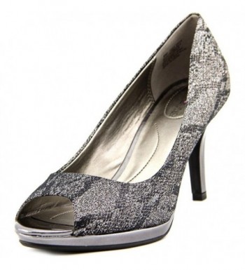 Bandolino Womens Supermodel Synthetic Pewter