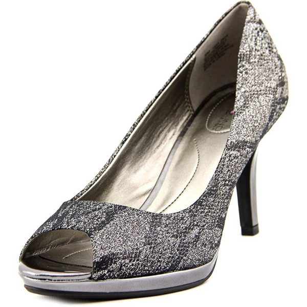 Bandolino Womens Supermodel Synthetic Pewter