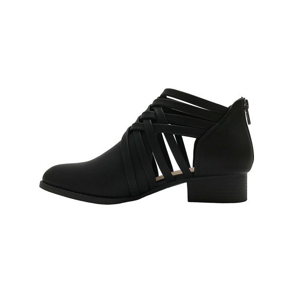 City Classified Womens Bootie Strappy