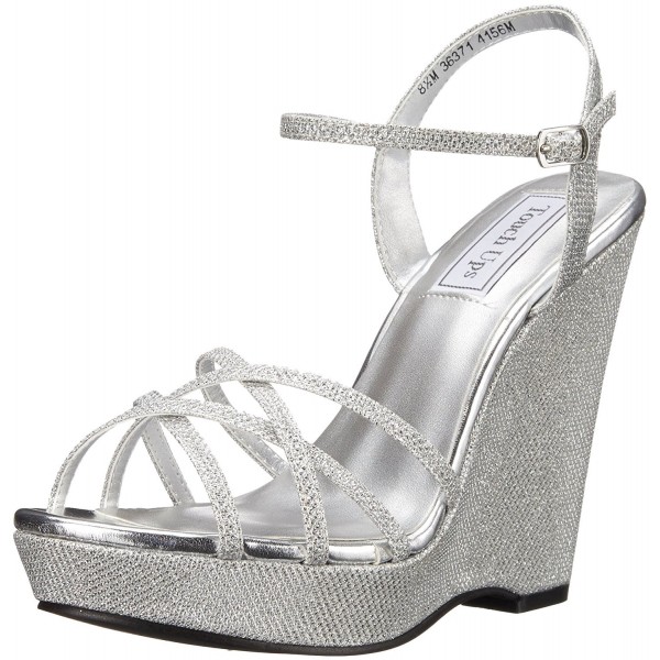 Touch Ups Womens Sandal Silver