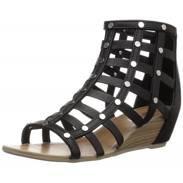 Women's Maxton Wedge Sandal - Black - C5184G8WNO3