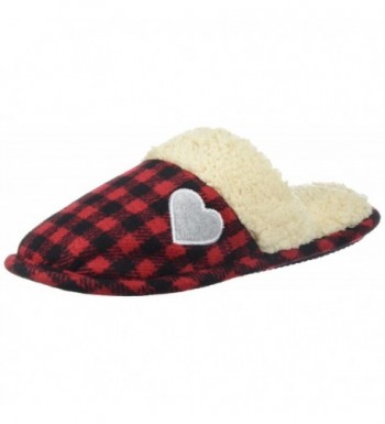 Dearfoams Womens Holiday Closed Slipper