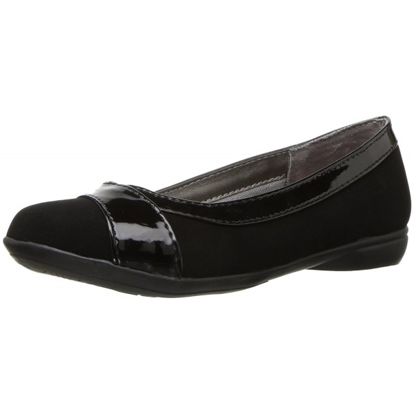 LifeStride Womens Azalea Flat Blackdm