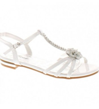 Forever Nora 69 Womens White Sandal