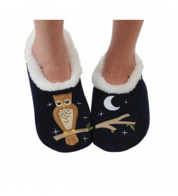 Snoozies Womens Classic Applique Slipper