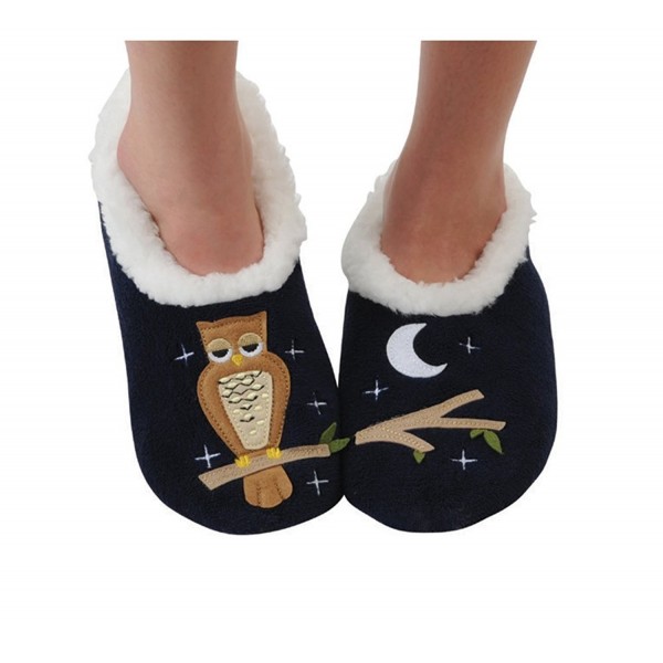 Snoozies Womens Classic Applique Slipper