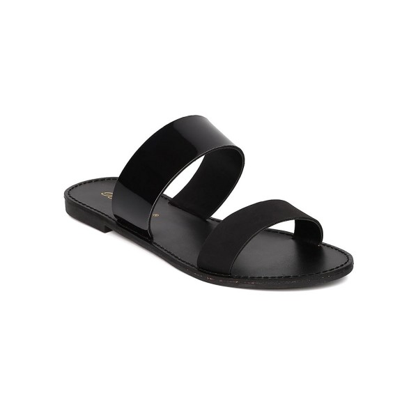 Breckelles Women Double Band Sandal