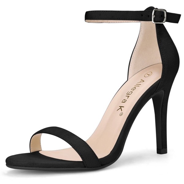 Allegra Womens Stiletto Ankle Sandals