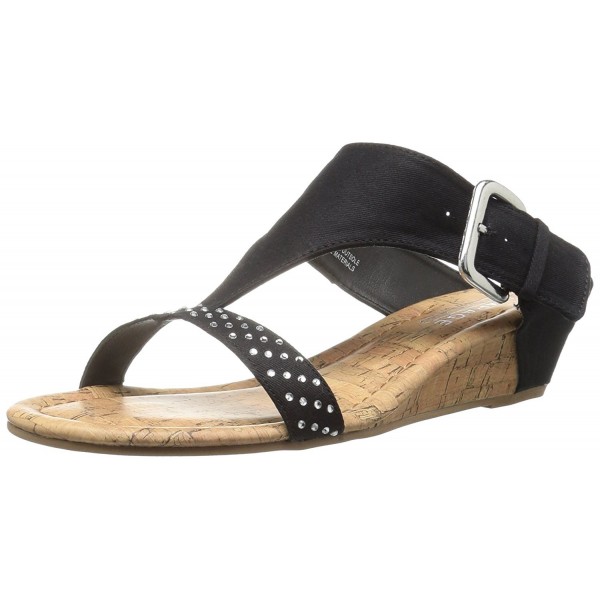 Rampage Womens Sheryl Sandal Canvas