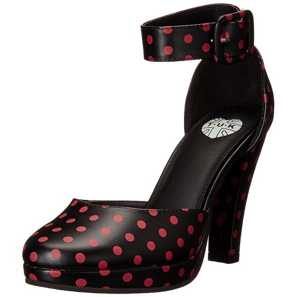 T U K Polka Ankle Strap Starlet