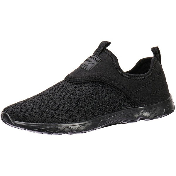 Slip-On Athletic Water Shoes - Black 