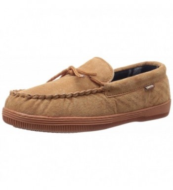 Lamo Plaid Moccasins Loafer Chocolate