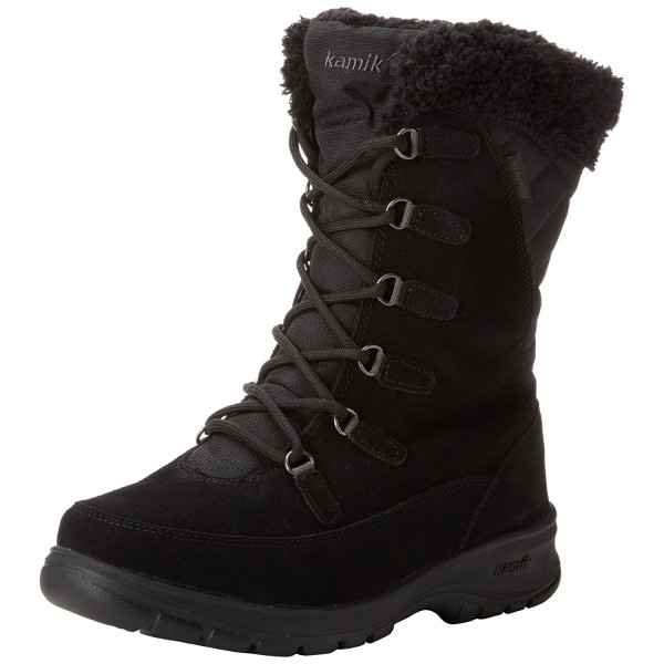 Women's Boston Snow Boot - Black - CY11BAPSTHB