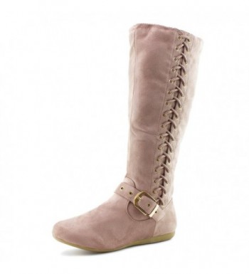 Link Zipper String Suede Boots