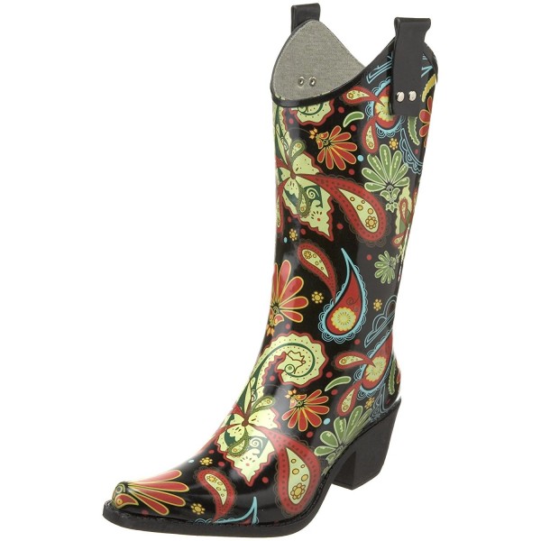 Nomad Womens Yippy Paisley Black