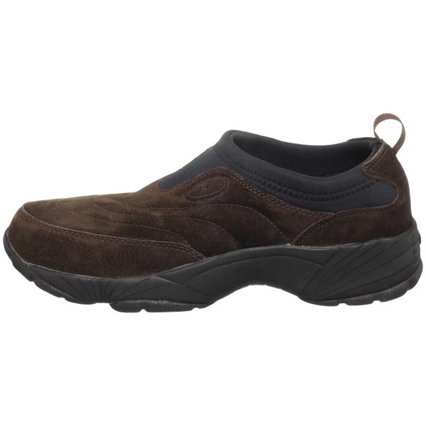 Propet Men's M3850 Washable Moc Walking Shoe - Brown/Black - CI114D2QWVJ