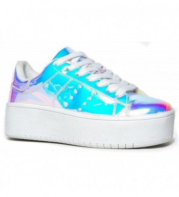 J Adams Platform Sneaker Rainbow