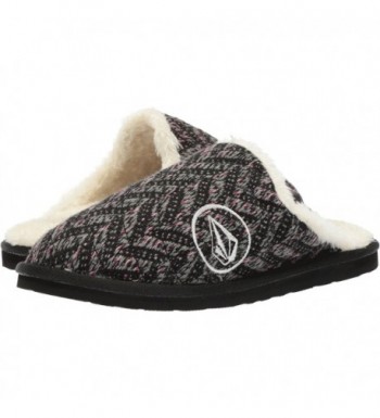 Volcom Womens Slacker Slipper Black